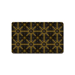 Digitally Created Seamless Pattern Tile Magnet (name Card) by Simbadda