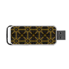 Digitally Created Seamless Pattern Tile Portable Usb Flash (one Side) by Simbadda