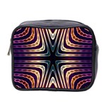 Vibrant Pattern Colorful Seamless Pattern Mini Toiletries Bag 2-Side Front