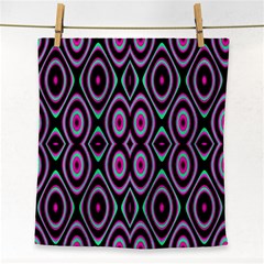 Colorful Seamless Pattern Vibrant Pattern Face Towel by Simbadda