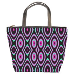 Colorful Seamless Pattern Vibrant Pattern Bucket Bags by Simbadda