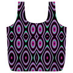 Colorful Seamless Pattern Vibrant Pattern Full Print Recycle Bags (l)  by Simbadda