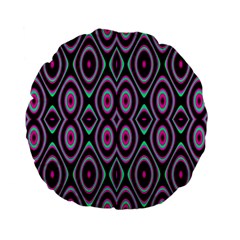 Colorful Seamless Pattern Vibrant Pattern Standard 15  Premium Flano Round Cushions by Simbadda