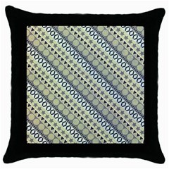 Abstract Seamless Background Pattern Throw Pillow Case (black) by Simbadda