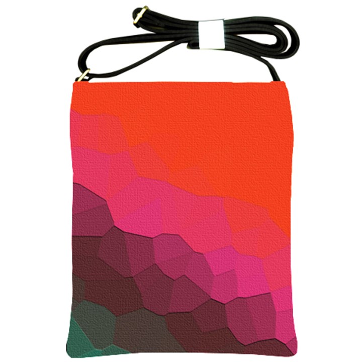 Abstract Elegant Background Pattern Shoulder Sling Bags