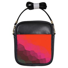 Abstract Elegant Background Pattern Girls Sling Bags by Simbadda