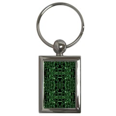 An Overly Large Geometric Representation Of A Circuit Board Key Chains (rectangle)  by Simbadda