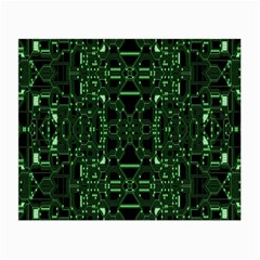 An Overly Large Geometric Representation Of A Circuit Board Small Glasses Cloth by Simbadda