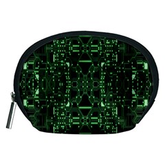 An Overly Large Geometric Representation Of A Circuit Board Accessory Pouches (medium)  by Simbadda