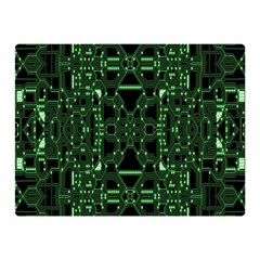 An Overly Large Geometric Representation Of A Circuit Board Double Sided Flano Blanket (mini)  by Simbadda