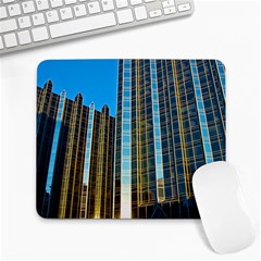 Two Abstract Architectural Patterns Large Mousepads by Simbadda