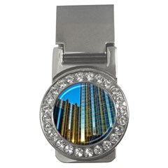 Two Abstract Architectural Patterns Money Clips (cz)  by Simbadda