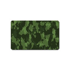 Camouflage Green Army Texture Magnet (name Card)