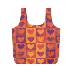 Pattern Full Print Recycle Bags (m)  by Valentinaart