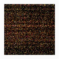 Pixel Pattern Colorful And Glowing Pixelated Medium Glasses Cloth by Simbadda