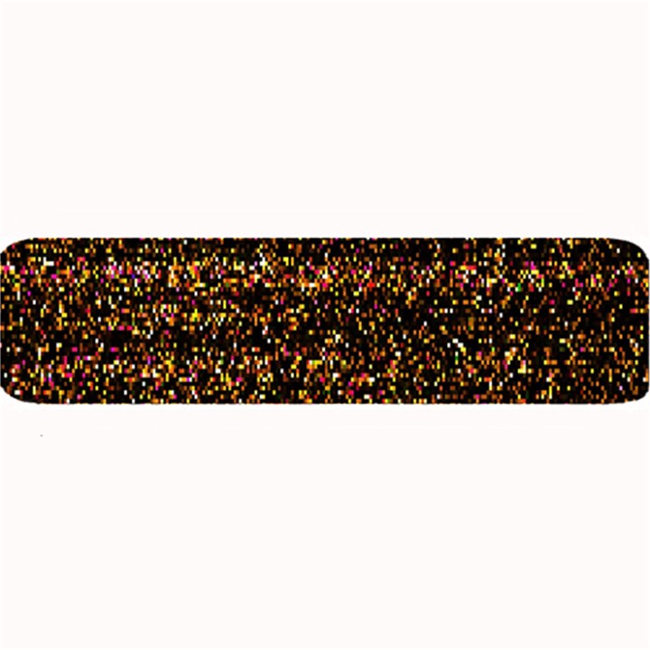 Pixel Pattern Colorful And Glowing Pixelated Large Bar Mats