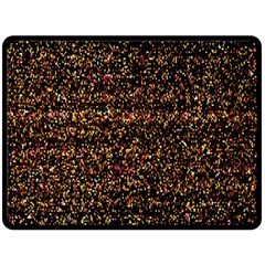 Pixel Pattern Colorful And Glowing Pixelated Double Sided Fleece Blanket (large) 