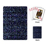 Pixel Colorful And Glowing Pixelated Pattern Playing Card Back