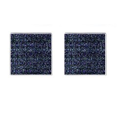 Pixel Colorful And Glowing Pixelated Pattern Cufflinks (square) by Simbadda