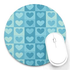 Pattern Round Mousepads by Valentinaart