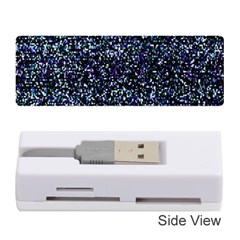 Pixel Colorful And Glowing Pixelated Pattern Memory Card Reader (stick)  by Simbadda