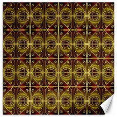 Seamless Symmetry Pattern Canvas 16  X 16   by Simbadda