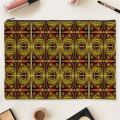 Seamless Symmetry Pattern Cosmetic Bag (xxxl)  by Simbadda