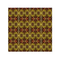 Seamless Symmetry Pattern Small Satin Scarf (square) by Simbadda