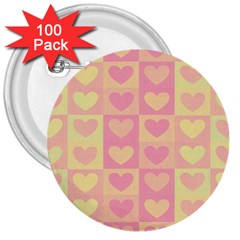 Pattern 3  Buttons (100 pack) 