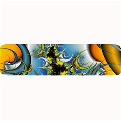 Fractal Background With Abstract Streak Shape Large Bar Mats by Simbadda