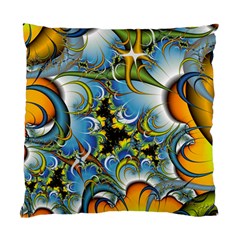 Fractal Background With Abstract Streak Shape Standard Cushion Case (one Side) by Simbadda