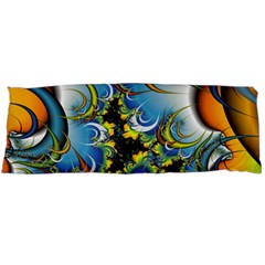 Fractal Background With Abstract Streak Shape Body Pillow Case (dakimakura) by Simbadda