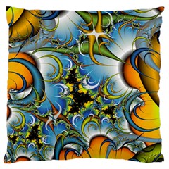 Fractal Background With Abstract Streak Shape Standard Flano Cushion Case (two Sides) by Simbadda