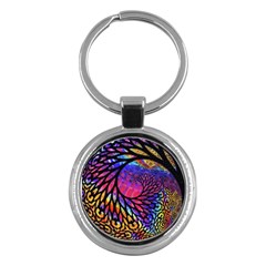 3d Fractal Mandelbulb Key Chains (round)  by Simbadda