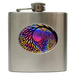 3d Fractal Mandelbulb Hip Flask (6 Oz) by Simbadda