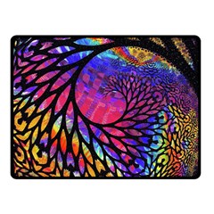 3d Fractal Mandelbulb Fleece Blanket (small) by Simbadda