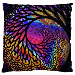 3d Fractal Mandelbulb Large Flano Cushion Case (one Side) by Simbadda