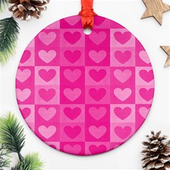 Pattern Round Ornament (Two Sides)