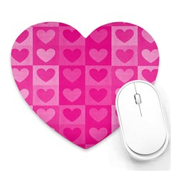 Pattern Heart Mousepads