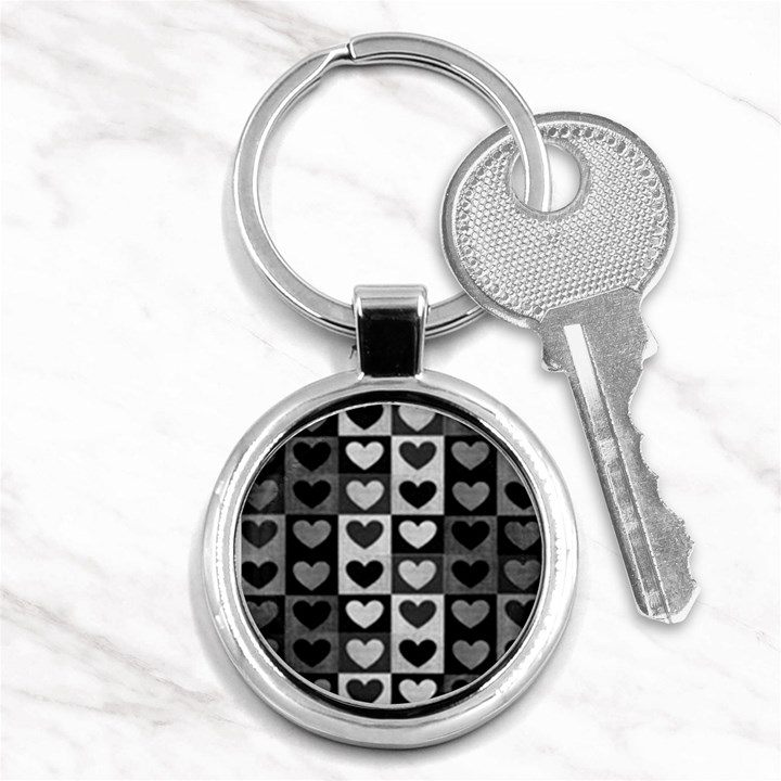 Pattern Key Chains (Round) 