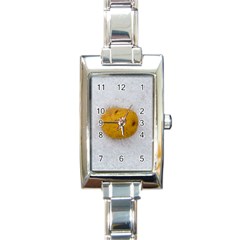 Hintergrund Salzkartoffel Rectangle Italian Charm Watch by wsfcow