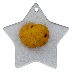 Hintergrund Salzkartoffel Ornament (star)