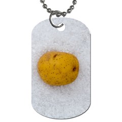 Hintergrund Salzkartoffel Dog Tag (one Side) by wsfcow