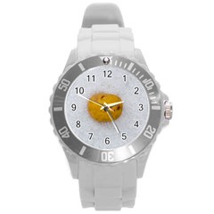 Hintergrund Salzkartoffel Round Plastic Sport Watch (l) by wsfcow