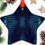 Vibrant Pattern Colorful Seamless Pattern Star Ornament (Two Sides) Front