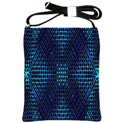 Vibrant Pattern Colorful Seamless Pattern Shoulder Sling Bags by Simbadda