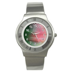 Watermelon Dream Stainless Steel Watch by Simbadda