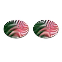 Watermelon Dream Cufflinks (oval) by Simbadda