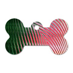 Watermelon Dream Dog Tag Bone (two Sides) by Simbadda