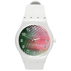 Watermelon Dream Round Plastic Sport Watch (m) by Simbadda